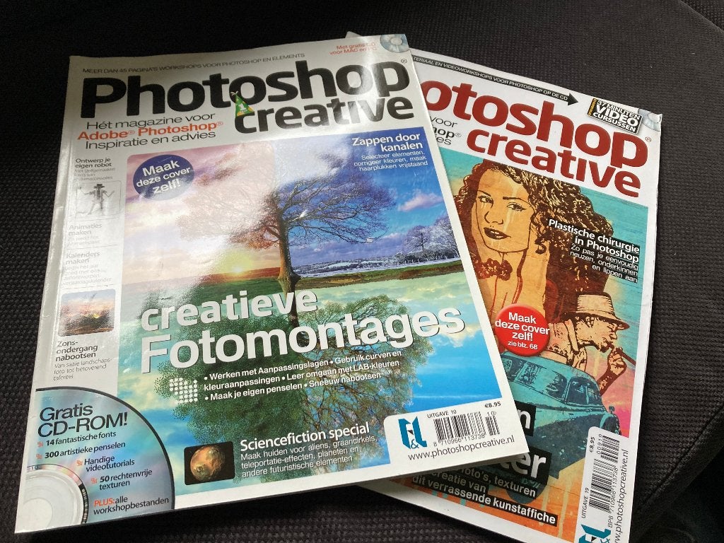 🧑‍🎨 2x Photoshop Creative, Ophalen of Verzenden, Gelezen, Fotografie algemeen