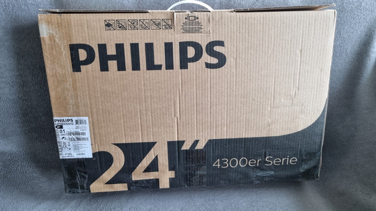 Philips 24" TV - Zo goed als nieuw, Ophalen, Philips, LED, 50 Hz