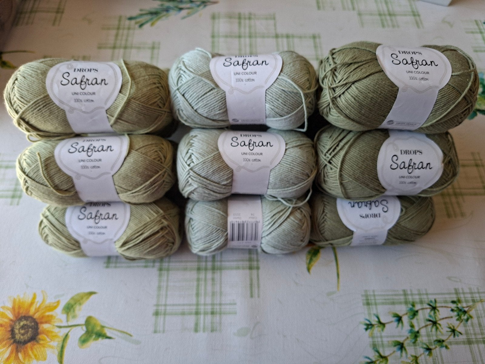 Drops katoengaren groentinten, Ophalen of Verzenden, Nieuw, Breien of Haken, Wol of Garen