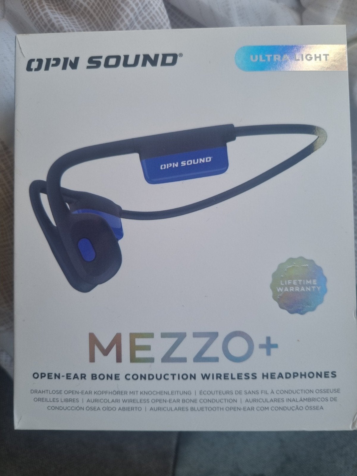 OPN Sound Ultra Light Mezzo+ Bone Conduction Koptelefoon, Audio, Tv en Foto, Koptelefoons, Overige merken, Nieuw, Draadloos, Op oor (supra aural)