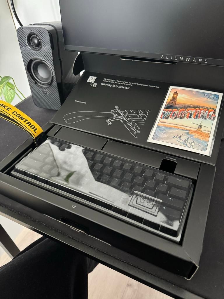 Wooting 60HE toetsenbord (origineel), Computers en Software, Toetsenborden, Gaming toetsenbord, Ophalen of Verzenden, Zo goed als nieuw