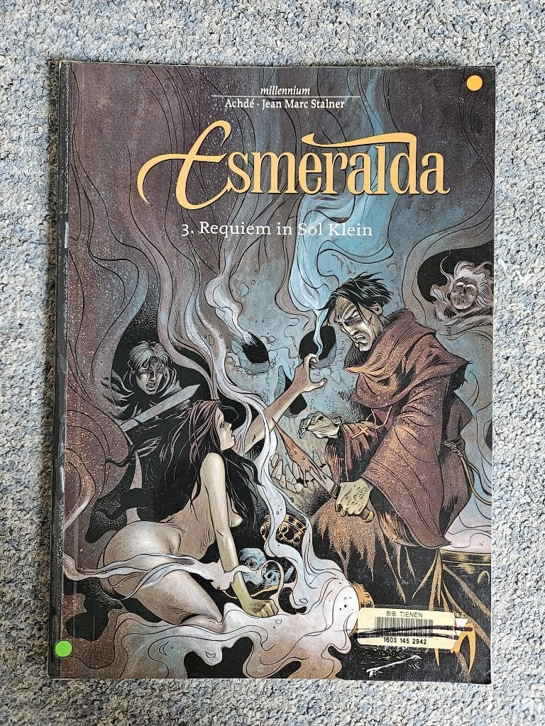 Stripboek Esmeralda - 3 Requiem in sol klein, Eén stripboek, Ophalen, Gelezen
