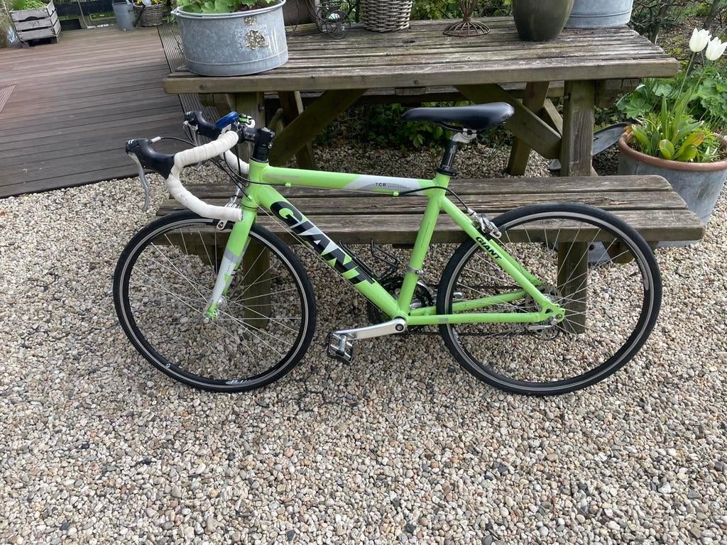 Mooie kinder racefiets Giant, Velgrem, Aluminium, 15 tot 20 versnellingen, Giant