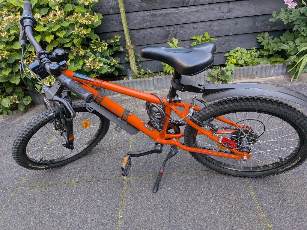 Rockrider Kinderfiets 20 inch, Fietsen en Brommers, Ophalen, Versnellingen, Zo goed als nieuw, Rockrider
