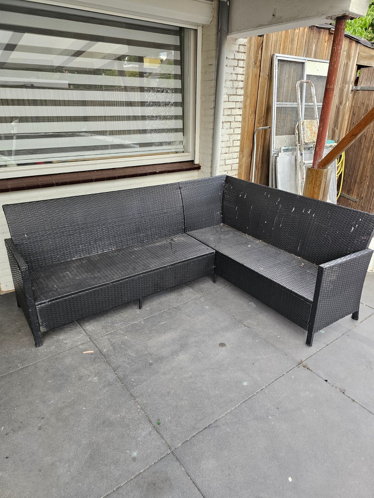 Gratis Loungebank (opknapbeurt nodig), Ophalen, Gebruikt, Meer dan 8 zitplaatsen, Loungeset