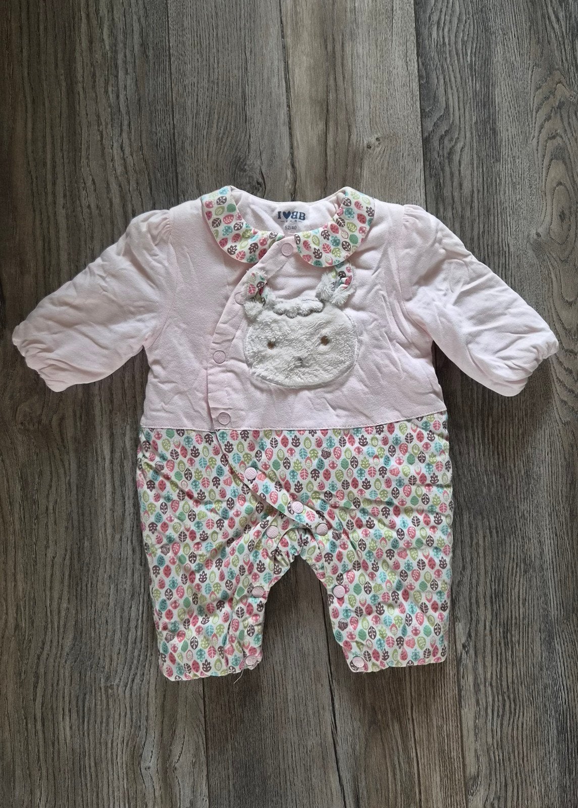 Schattig roze newborn baby boxpakje! maat 50/56, Ophalen of Verzenden, Zo goed als nieuw, Meisje