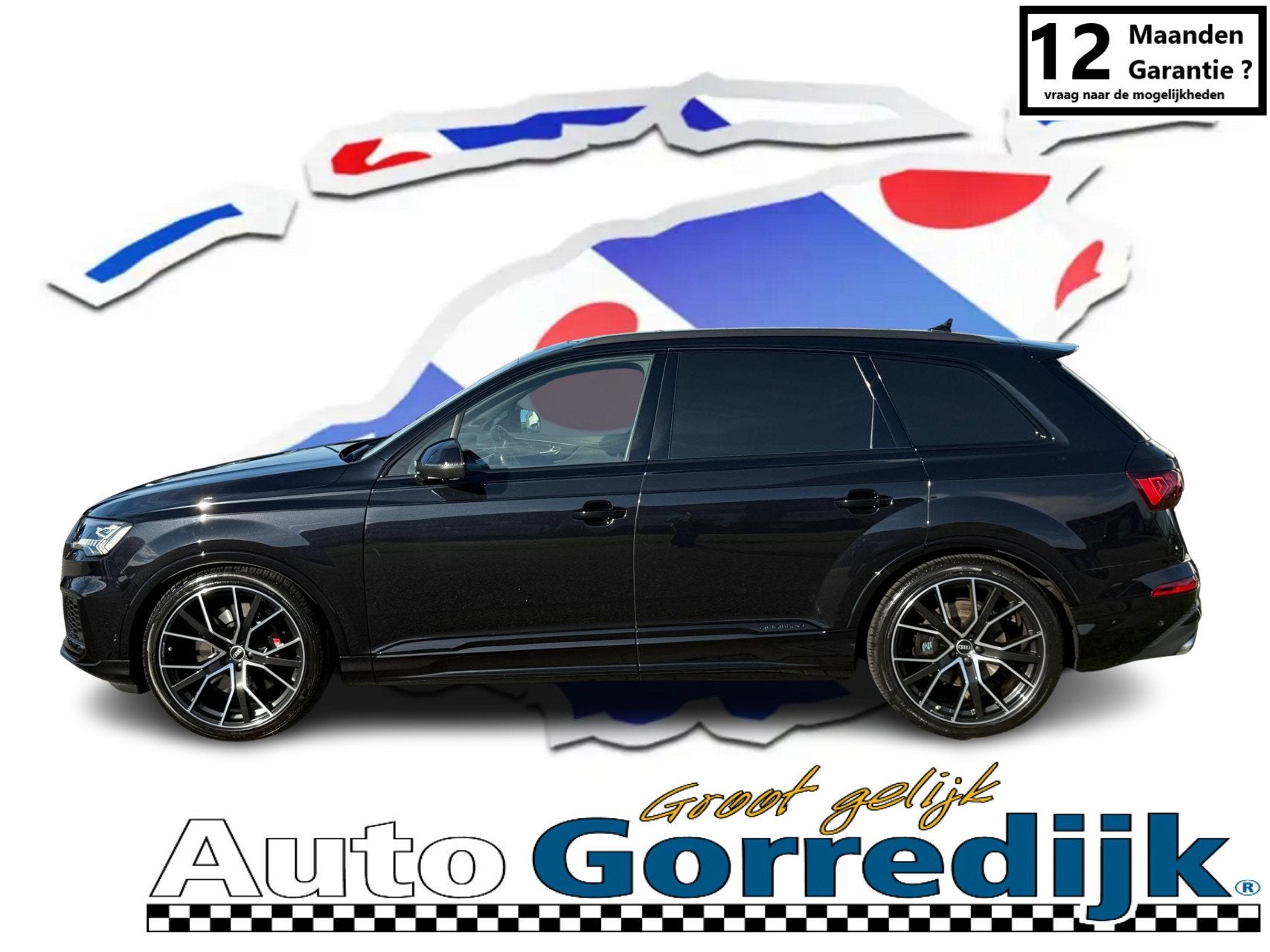 Audi SQ7 4.0 TDI SQ7 QUATTRO ALLE OPTIE'S € 175.168,- NIEU, Gebruikt, Met garantie (alle), Zwart, Bedrijf