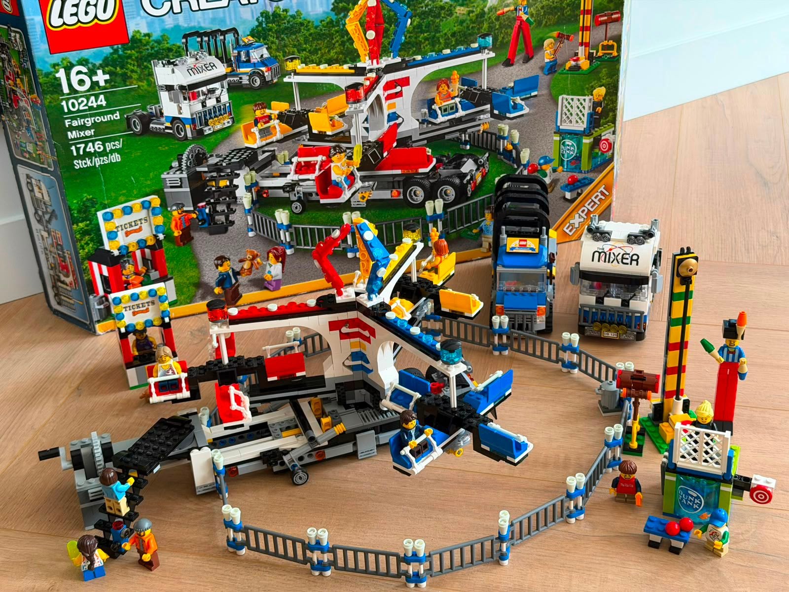 Lego mixer 10244, gebruikt, Ophalen, Gebruikt, Lego, Compleet