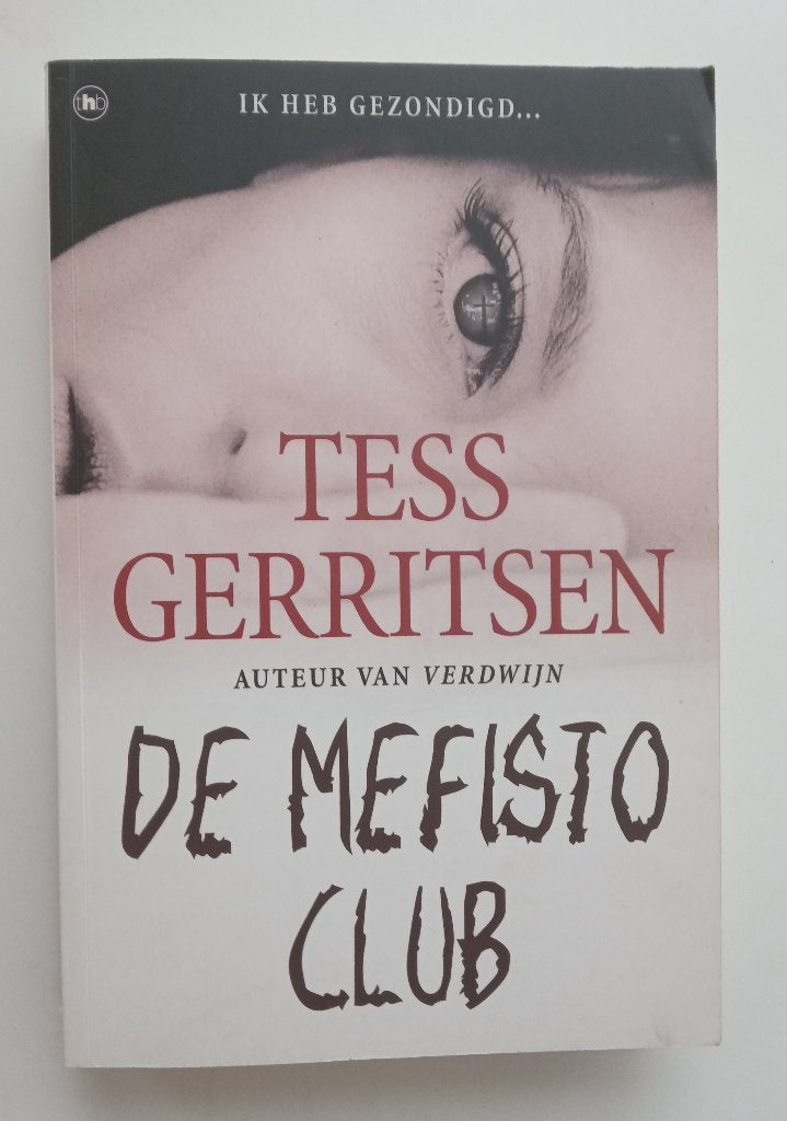 De Mefisto Club, Tess Gerritsen, Verzenden, Zo goed als nieuw, Tess Gerritsen, Amerika