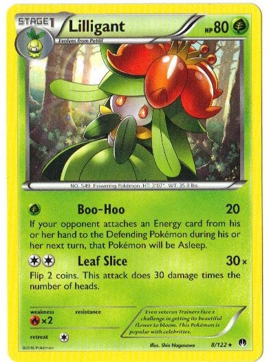 Breakpoint,  Lilligant [rare] 8/122, Verzenden, Nieuw, Losse kaart