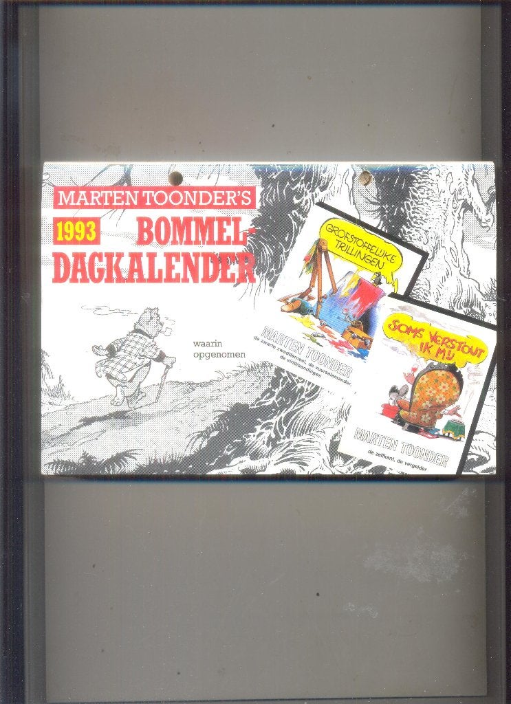 Marten Toonder - 1993 - Bommel dagkalender (nieuw), Verzenden, Nieuw