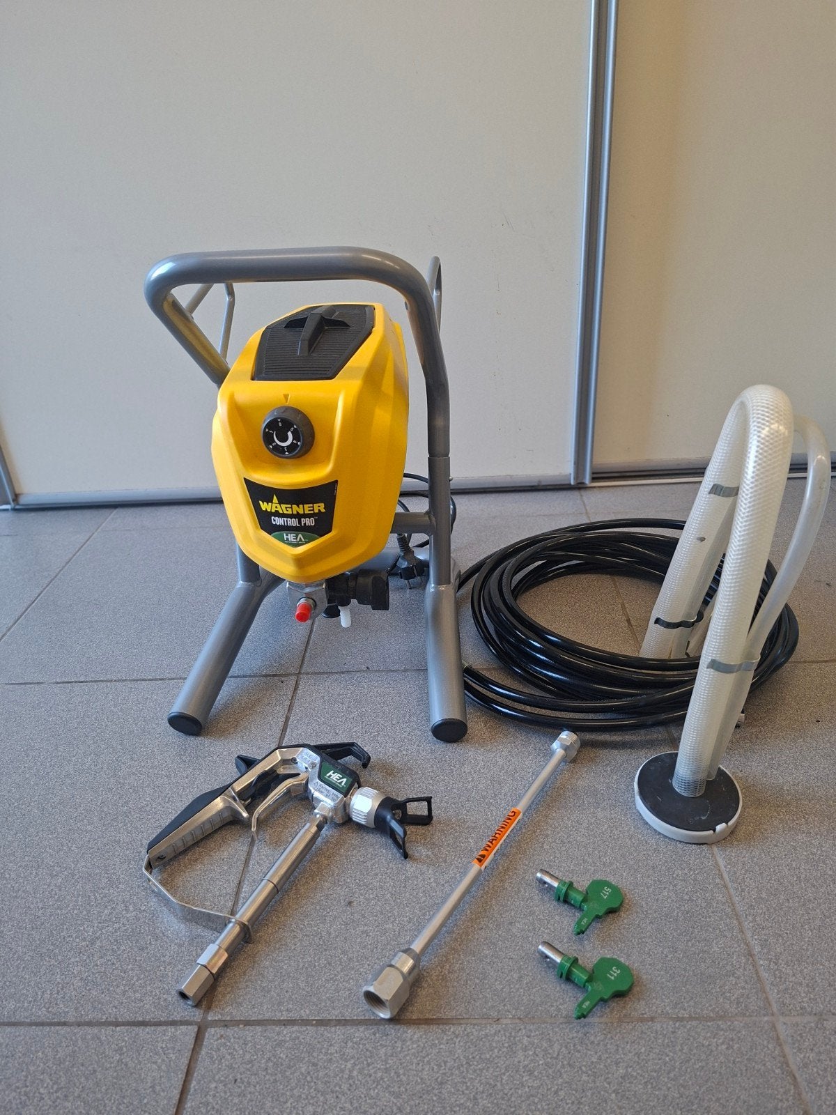 Wagner Control Pro 250 M Verfspuit - Zo goed als nieuw, Ophalen, Zo goed als nieuw, Verfspuit of Verfpomp
