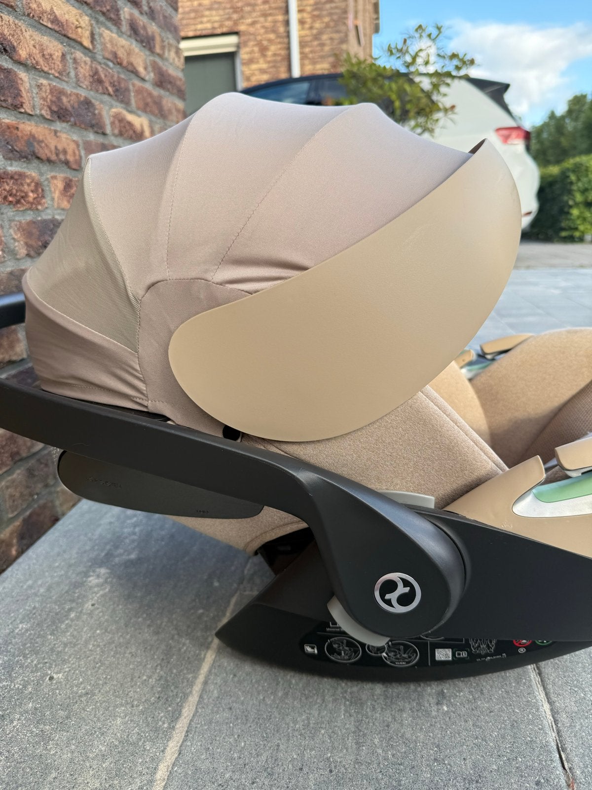Cybex autostoel met Base of zonder base, Overige merken, Autogordel of Isofix, Verstelbare rugleuning, Ophalen of Verzenden