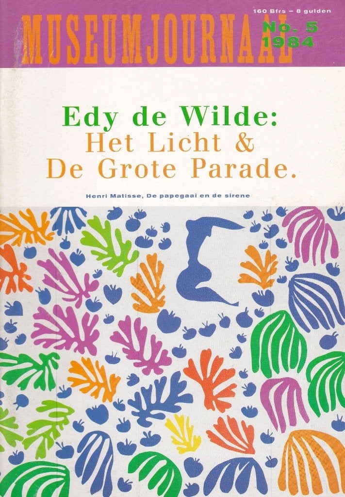 Museumjournaal, Edy de Wilde: Het licht & de grote parade, Ophalen of Verzenden, Gelezen