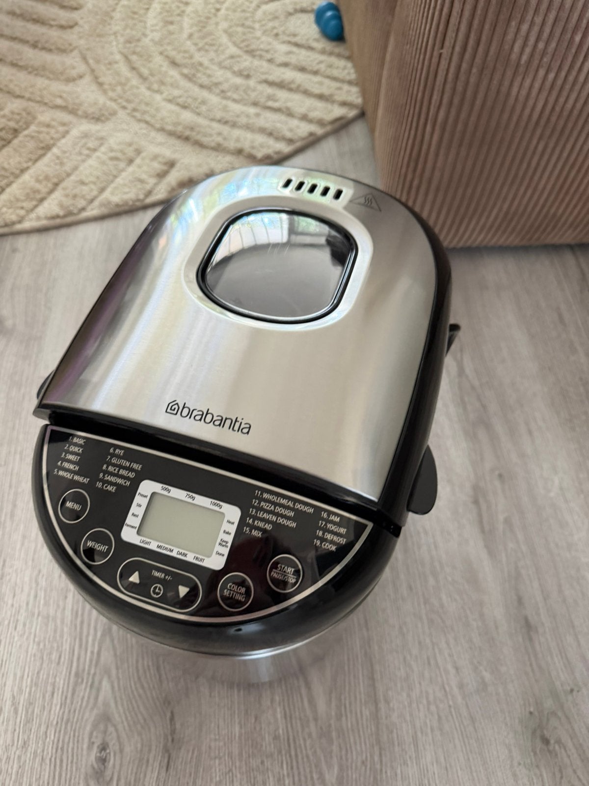 Broodbak machine brabantia, Ophalen, Zo goed als nieuw
