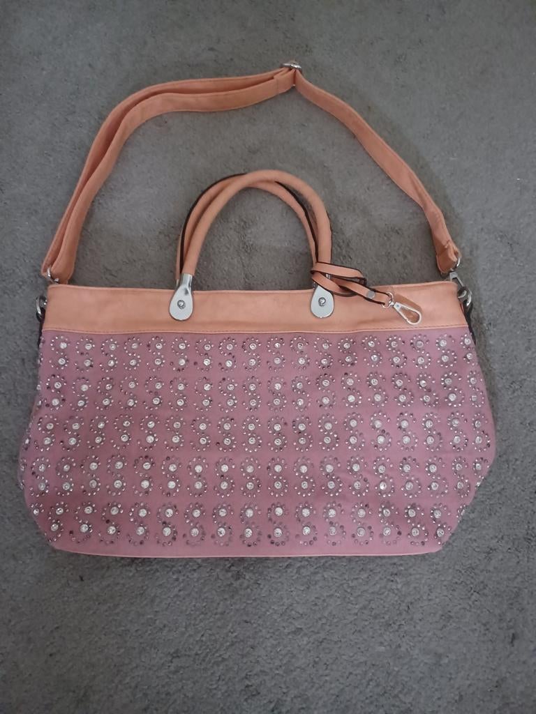 Leuke tas met bling bling, ongebruikt., Sieraden, Tassen en Uiterlijk, Tassen | Damestassen, Ophalen, Nieuw, Handtas