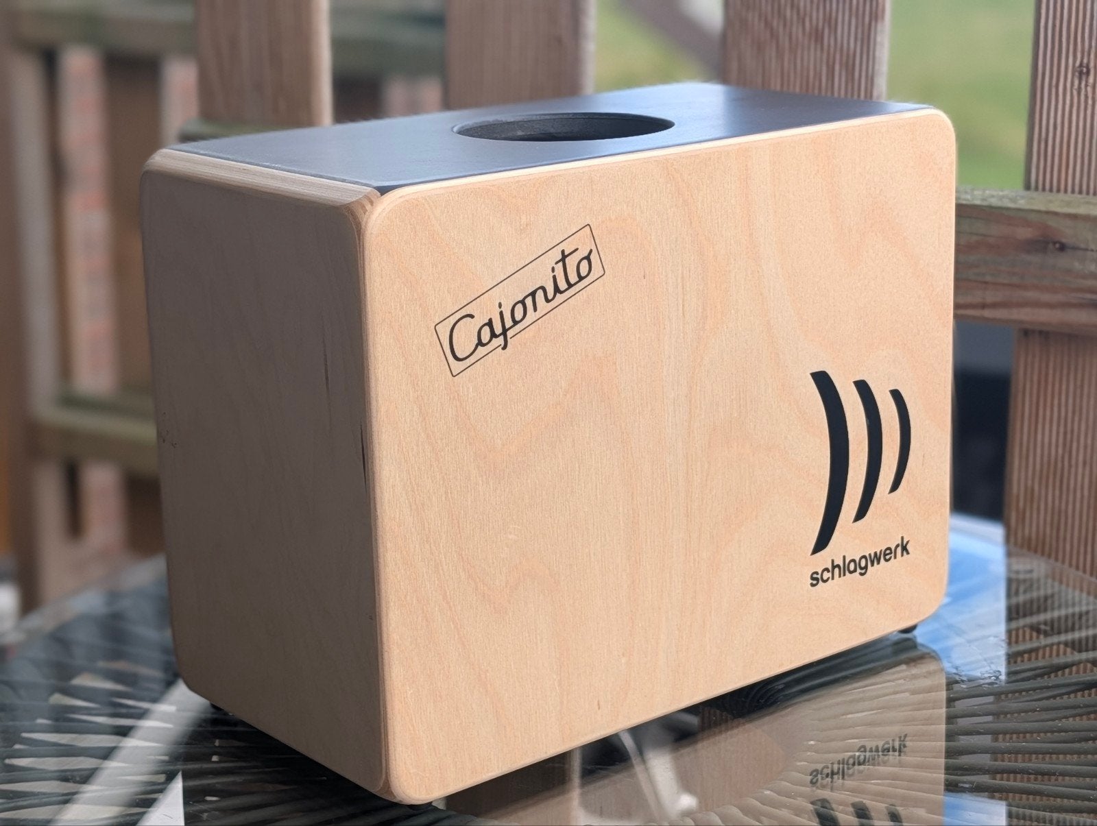 Schlagwerk DC300 Cajonito | Handgemaakte Cajon Percussie, Ophalen of Verzenden, Zo goed als nieuw, Melodische percussie