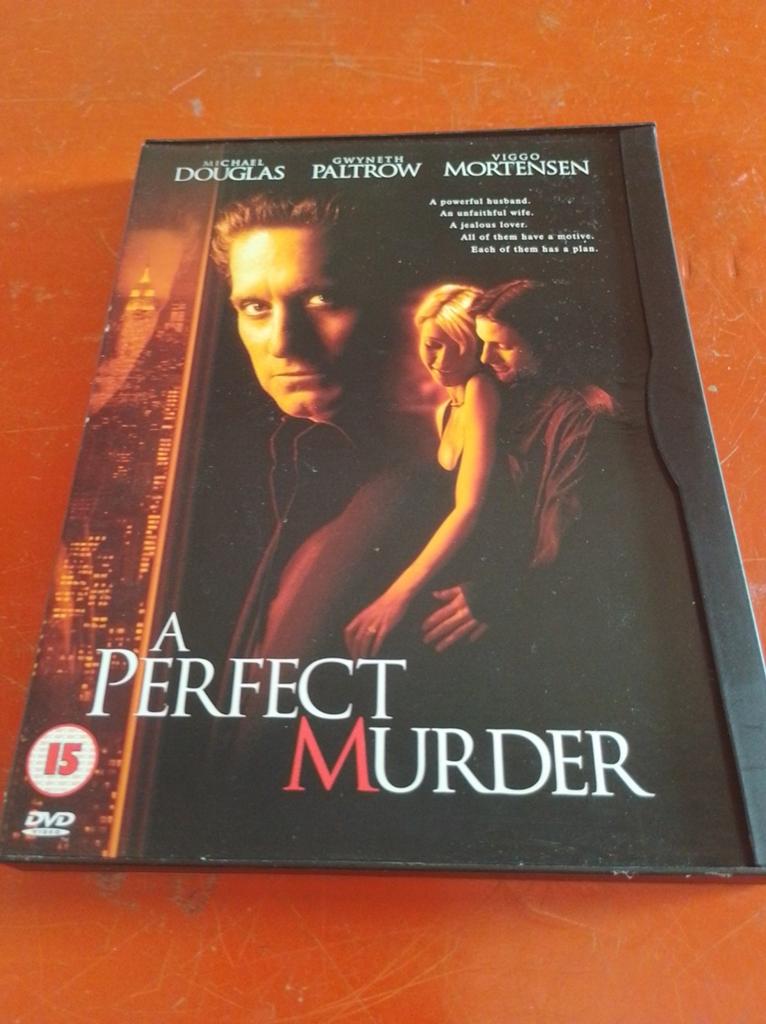 A Perfect Murder DVD - Michael Douglas, Gwyneth Paltrow, Vanaf 16 jaar, Ophalen of Verzenden, Gebruikt, Actiethriller