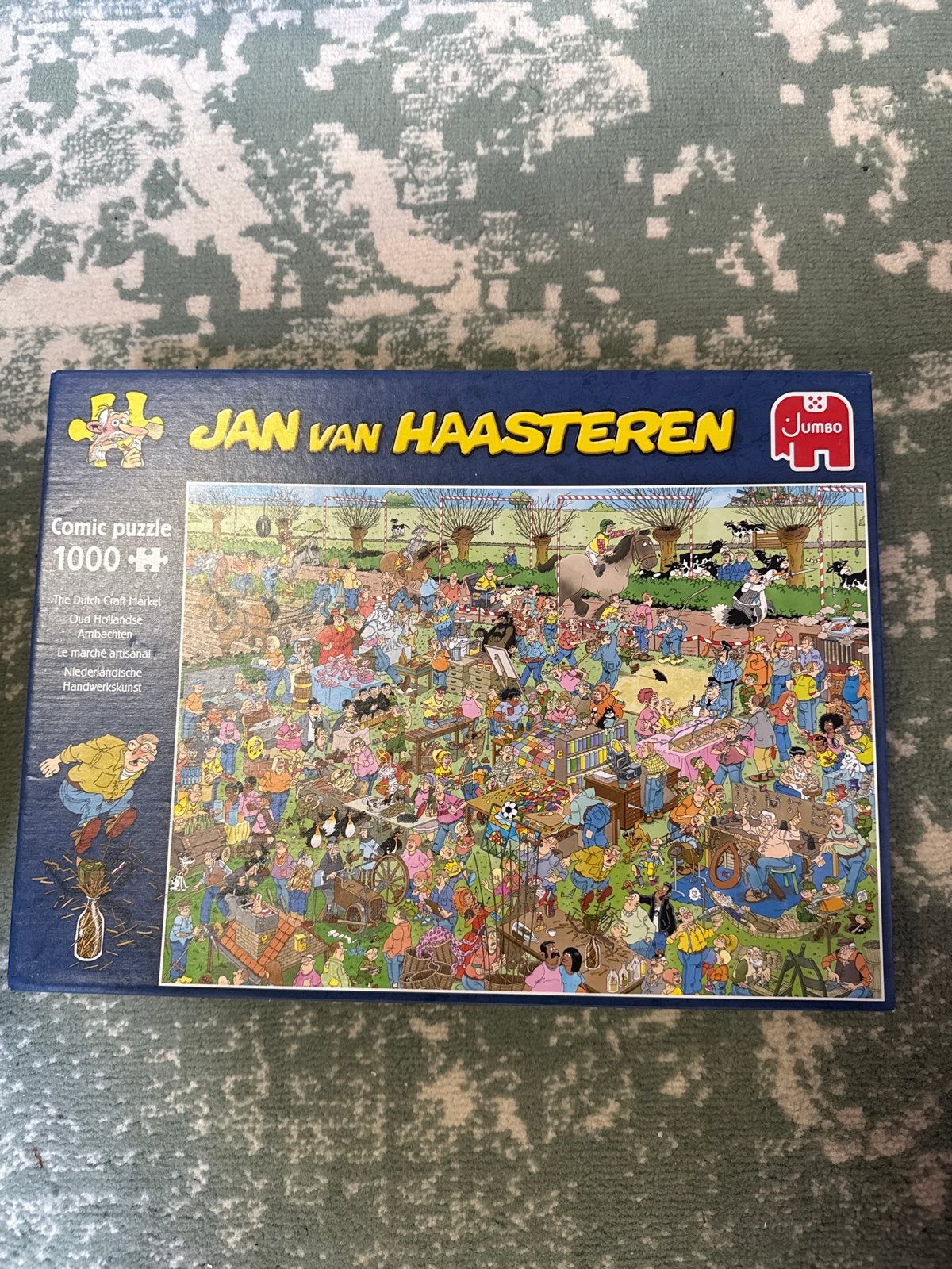 Jan van Haasteren Comic Puzzel - Oud Hollandse Ambachten, Hobby en Vrije tijd, Ophalen of Verzenden, 500 t/m 1500 stukjes, Gebruikt