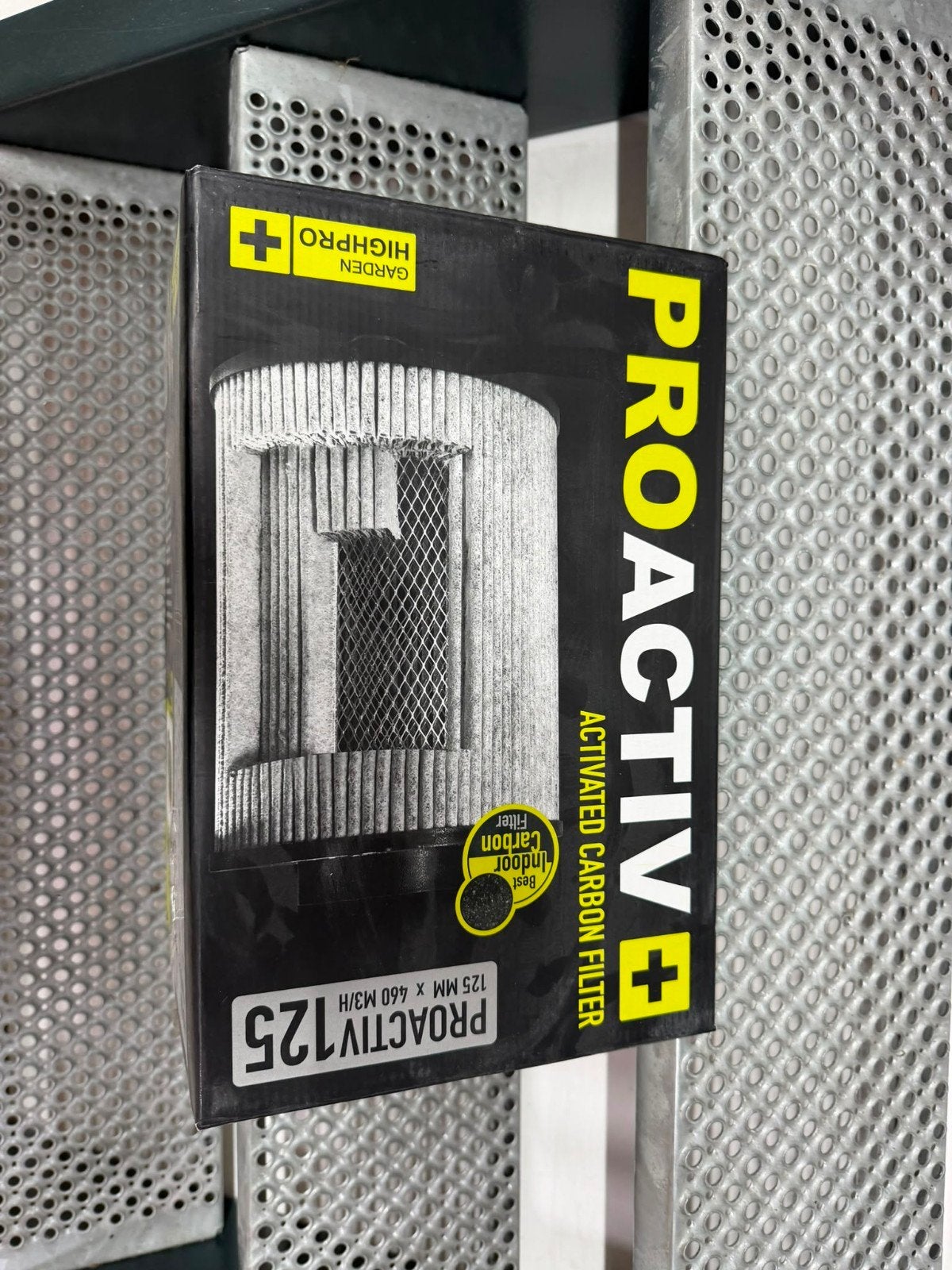 Proactiv Koolstoffilter 125mm x 460 m3/h, Tuin en Terras, Ophalen of Verzenden, Nieuw, Klimaatbeheersing