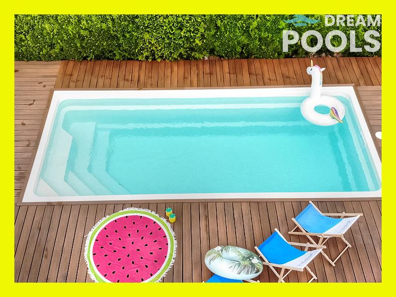 Polyester Zwembad Glasvezel Zwembaden Piscine Coque 6,50m!!!, Tuin en Terras, Zwembad-toebehoren, Nieuw, Overige typen, Ophalen