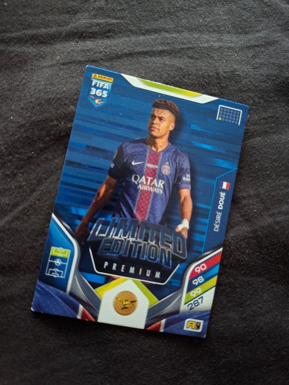 panini limited edition premium Desire Doue, Hobby en Vrije tijd, Stickers en Plaatjes, Ophalen of Verzenden, Zo goed als nieuw