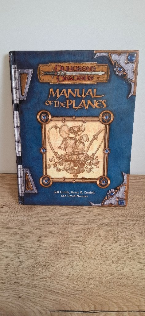 D&D Manual of the Planes 3rd edition hardcover