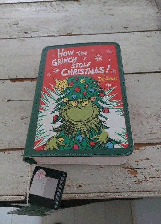 grinch loungefly tas schoudertas, Ophalen of Verzenden, Nieuw, Groen, Overige merken