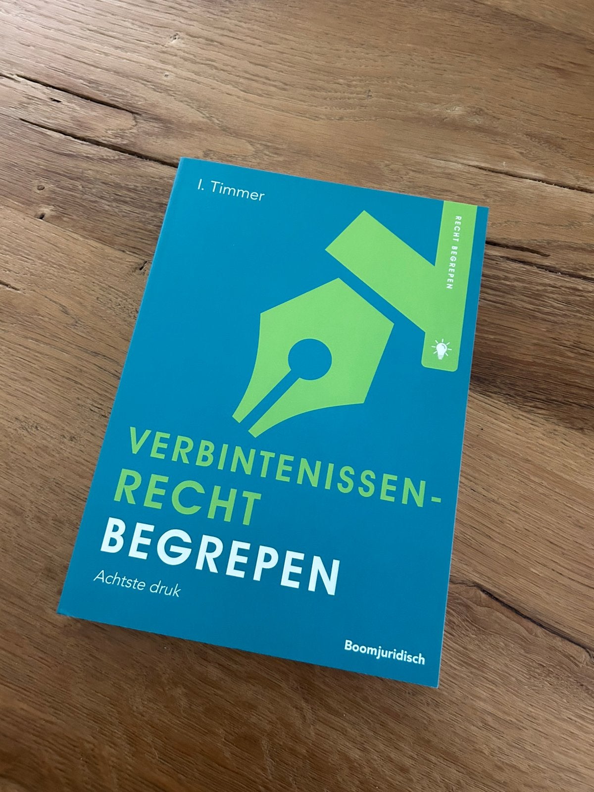 Verbintenissenrecht begrepen - 8e druk, Boeken, Ophalen of Verzenden, Zo goed als nieuw, Overige niveaus