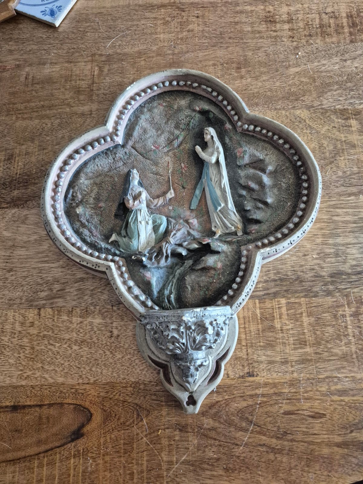 Antiek Lourdes Heilig Waterfontein, Antiek en Kunst, Ophalen of Verzenden