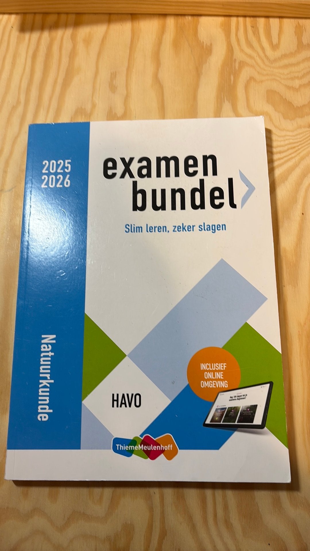 Examenbundel Natuurkunde havo 2025/2026, Ophalen of Verzenden, Zo goed als nieuw