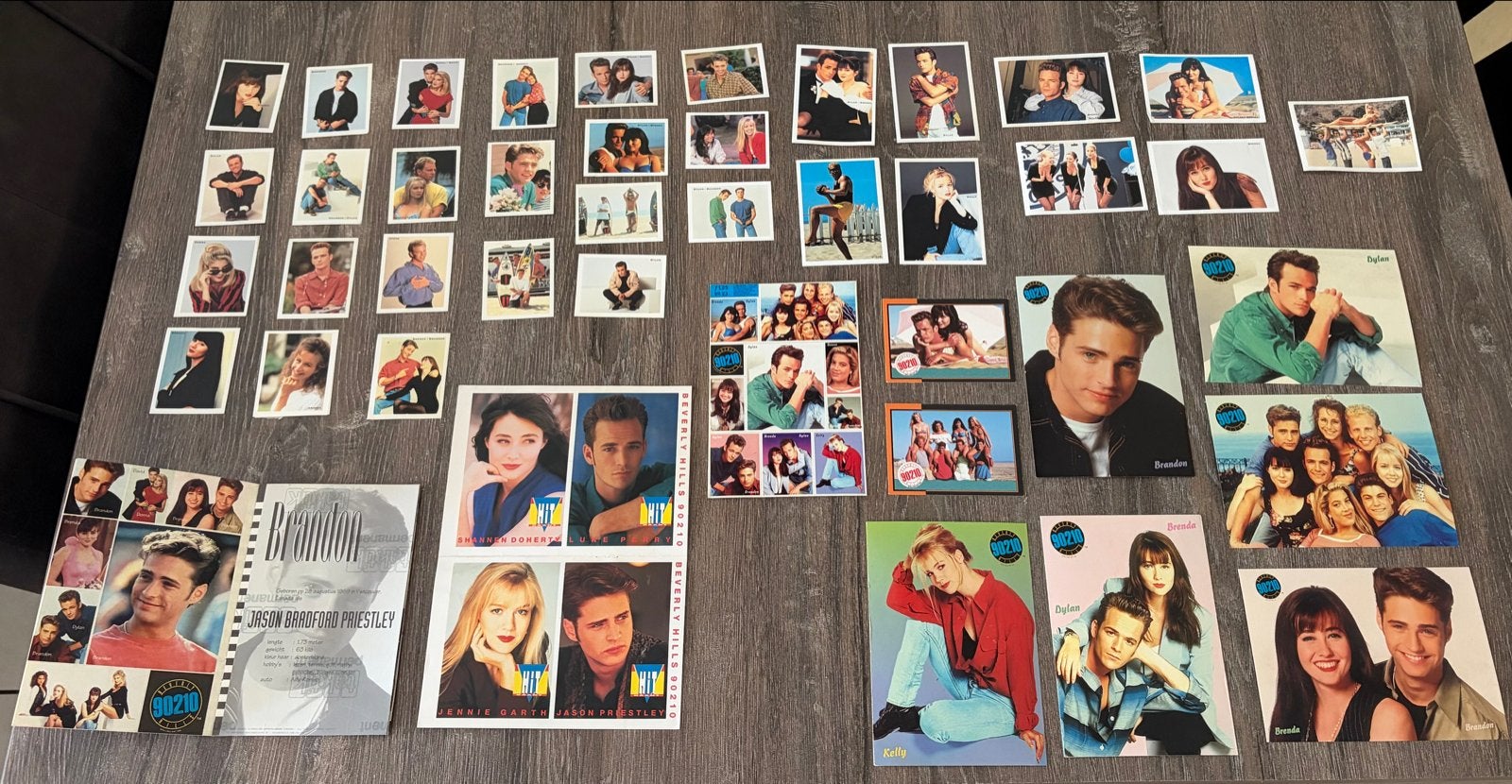 Beverly Hills 90210 Stickers, Ophalen of Verzenden, Gebruikt, Film, Tv of Omroep