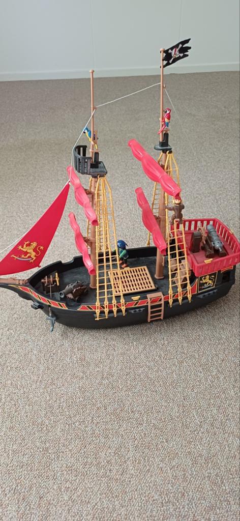 Playmobil piratenschip, Ophalen