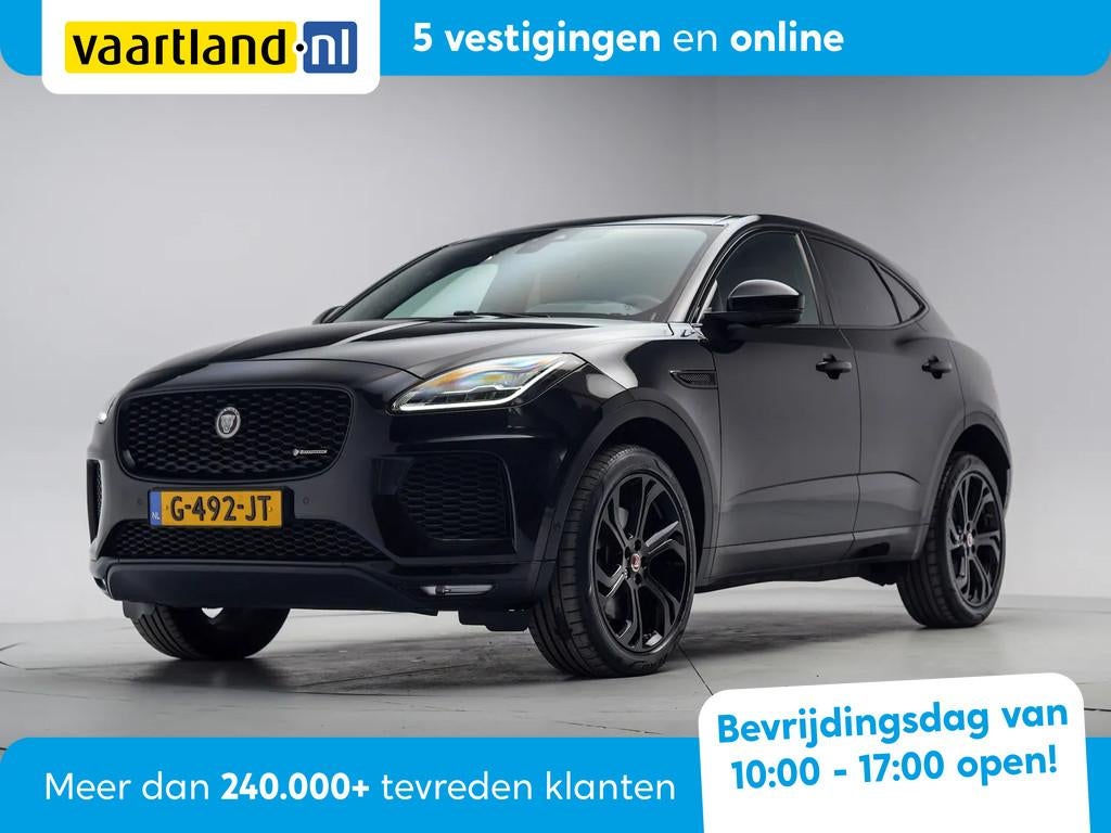 Jaguar E-Pace 2.0 P250 AWD First Edition [ Panoramdak Head-u, Auto's, 249 pk, Adaptive Cruise Control, 4 cilinders, Zwart