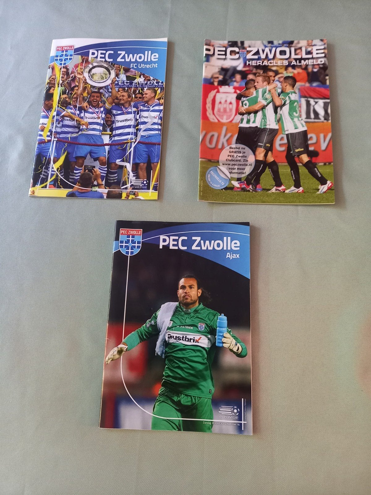 PEC Zwolle programma boekjes., Verzamelen, Ophalen of Verzenden, Zo goed als nieuw, Overige binnenlandse clubs, Overige typen