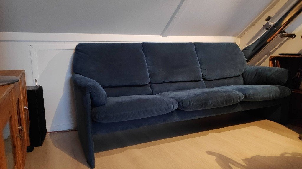 Leolux 3-zits bank Bora,, Ophalen, Gebruikt, Driepersoons, 75 tot 100 cm