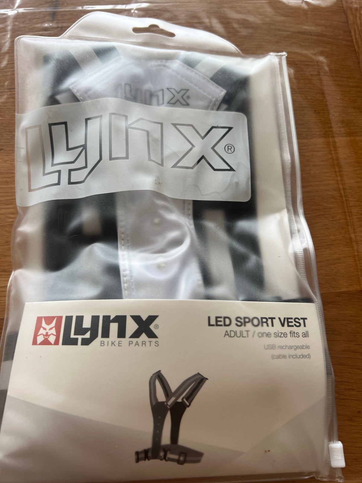 Lynx LED Sport Vest - Oplaadbaar Veiligheidsvest, Verlichtingsset, Nieuw, Ophalen of Verzenden, Oplaadbaar