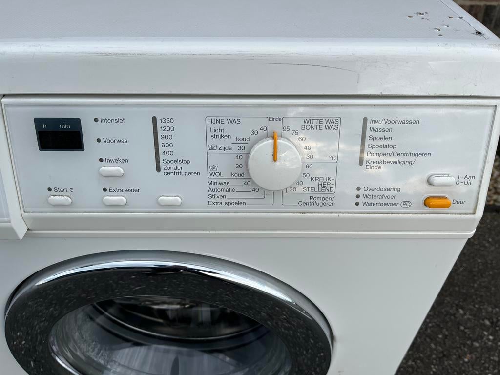 Miele SoftCare System V 5535 Expert Wasmachine, Gebruikt, Ophalen of Verzenden, Voorlader, 85 tot 90 cm