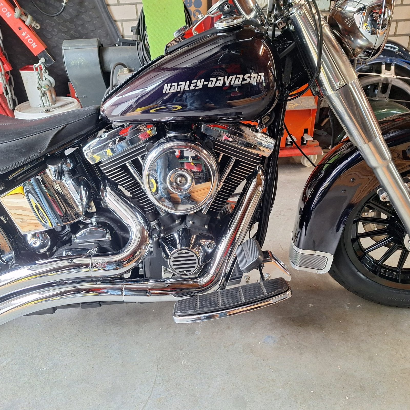 Evo softail, Particulier, Occasion, Toermotor