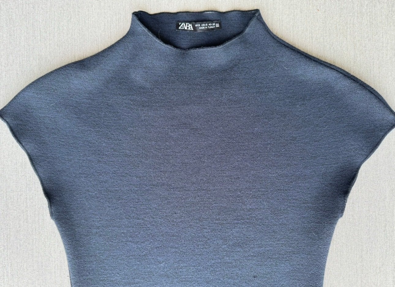 Prachtige Zara Jurk met Corrigerende Stof (Maat XS) – NIEUW, Ophalen of Verzenden, Nieuw, Maat 34 (XS) of kleiner, Blauw