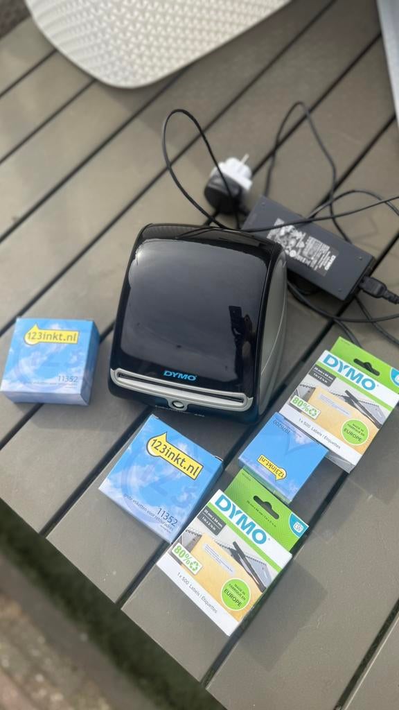 DYMO labelwriter 4 x L, Computers en Software, Labelprinters, Ophalen of Verzenden, Zo goed als nieuw, Qwerty, Etiket