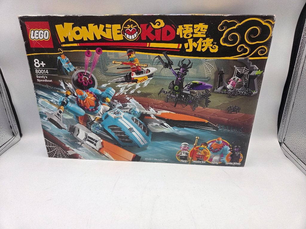 Lego Monkey kid 80014 Sandy's Speedboat, Lego, Nieuw, Ophalen of Verzenden, Complete set