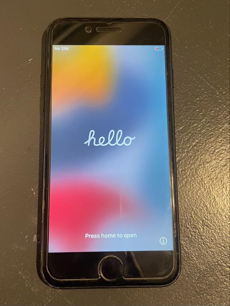 iPhone 7 128GB Zwart met hoesjes en doos, Ophalen of Verzenden, Zonder simlock, IPhone 7, Zonder abonnement