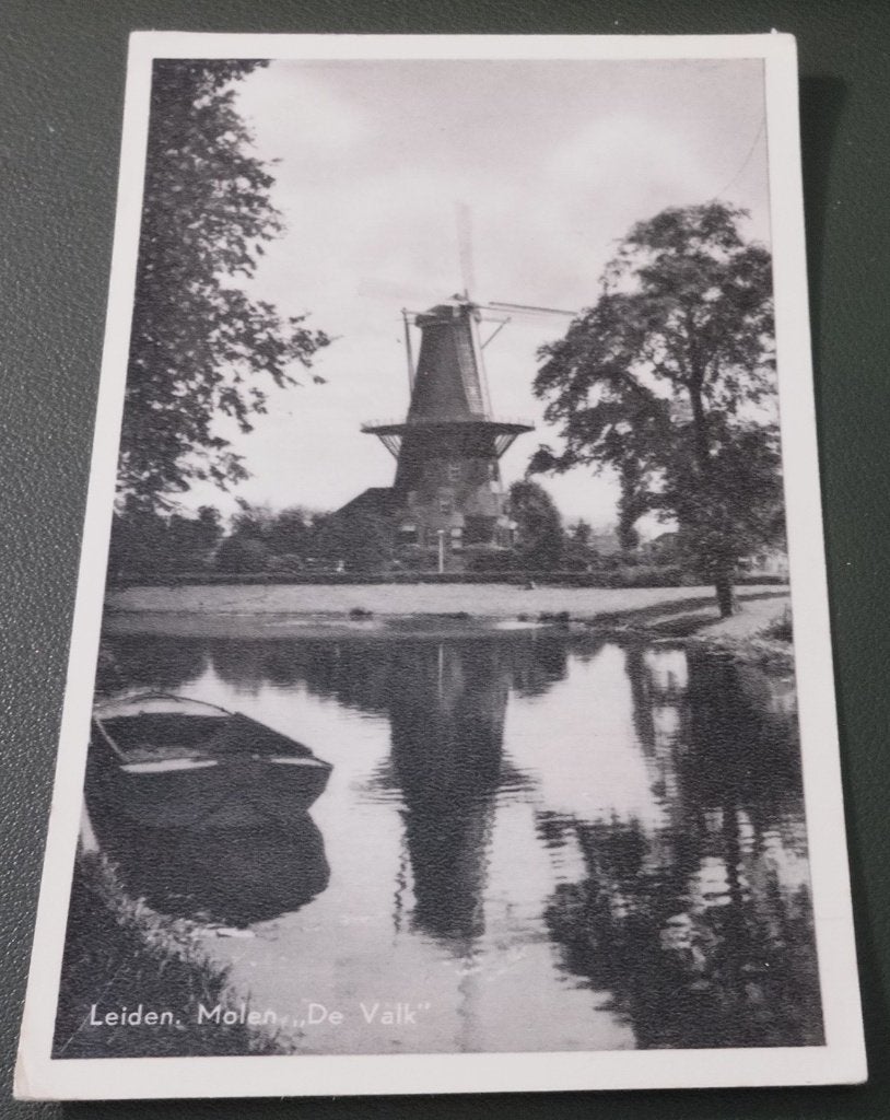 Leiden - Molen - De Valk - KPN01, Verzenden, 1940 tot 1960, Gelopen, Zuid-Holland