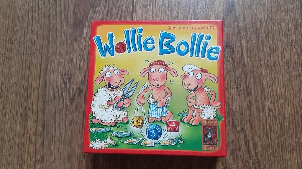 Wollie bollie, Hobby en Vrije tijd, Gezelschapsspellen | Kaartspellen, Vijf spelers of meer, Ophalen, Zo goed als nieuw, 999 games