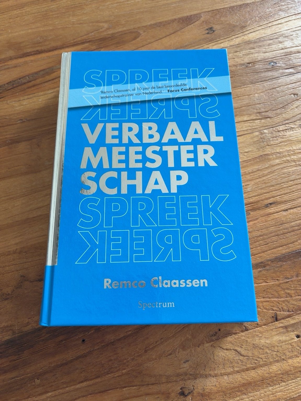 Spreek: Verbaal Meesterschap - Remco Claassen, Ophalen of Verzenden, Alpha, Zo goed als nieuw, HBO