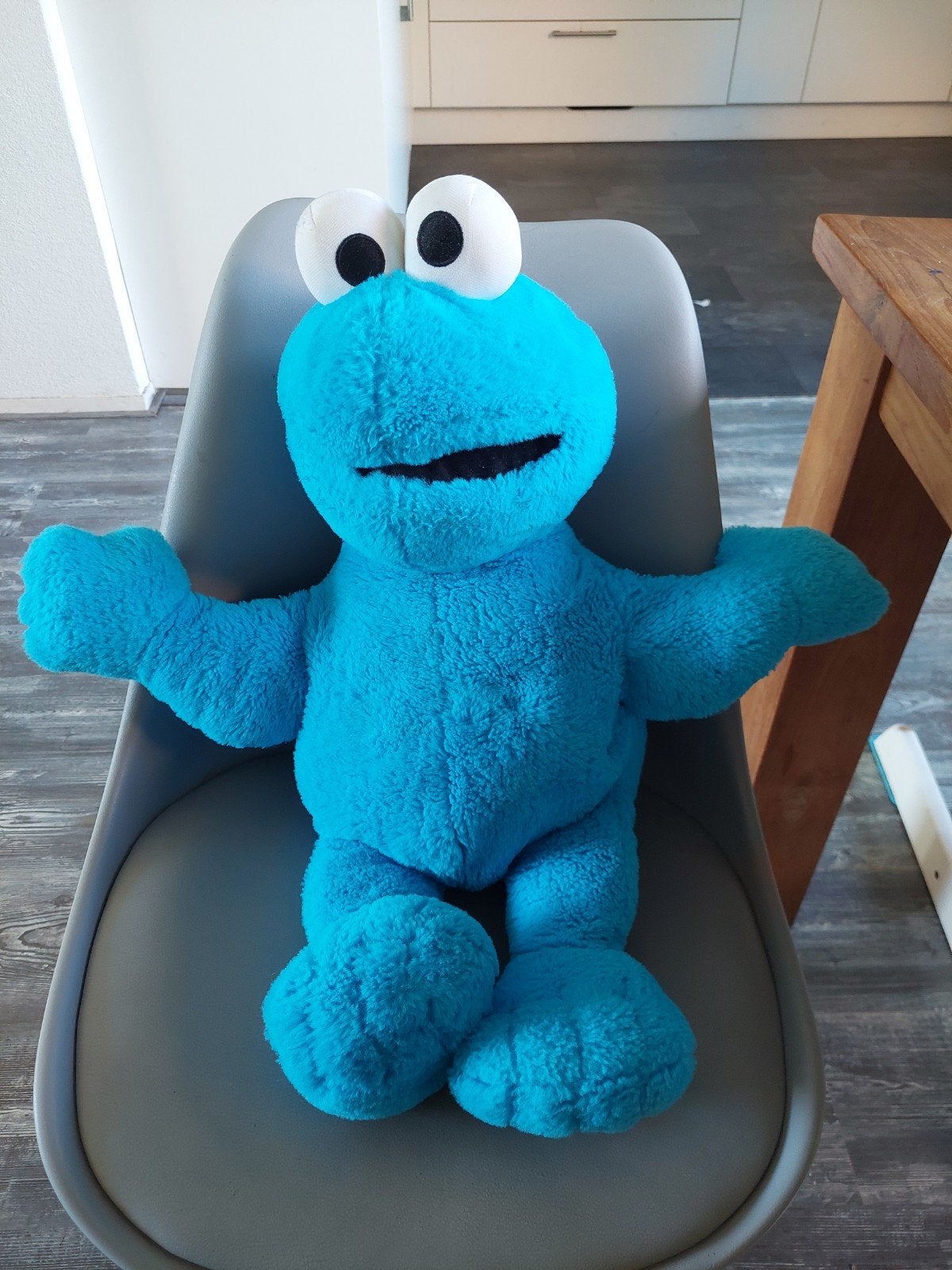 Grote Koekiemonster knuffel Sesamstraat, Ophalen of Verzenden, Nieuw, Overige typen