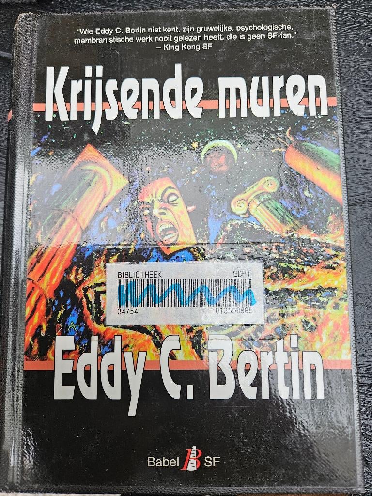 Thrillers Eddie C Bertin, Ophalen of Verzenden, Gelezen