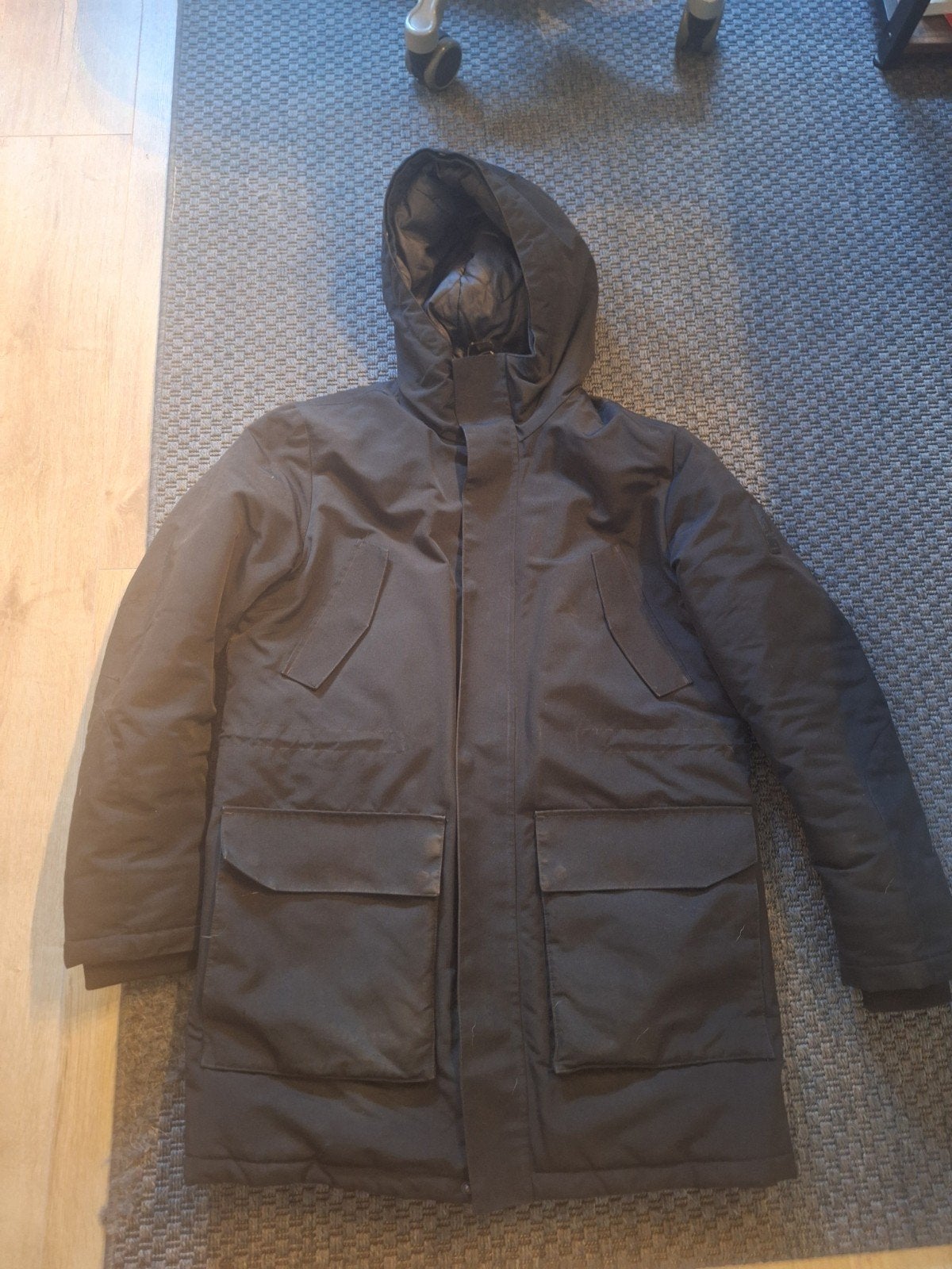 Jack & Jones CORE winterjas maat L, Ophalen, Maat 52/54 (L), Zwart, Gedragen