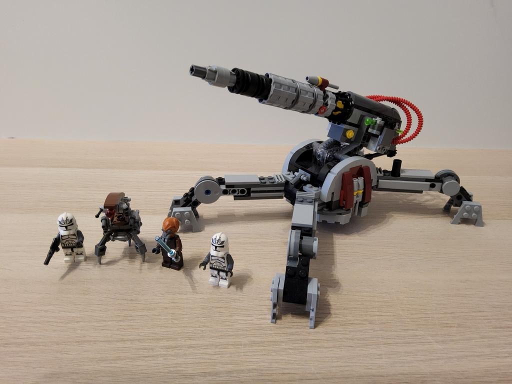 Lego 75045 star wars av-7 anti vehicle cannon wolfpack, Compleet, Star Wars, Lego, Ophalen of Verzenden